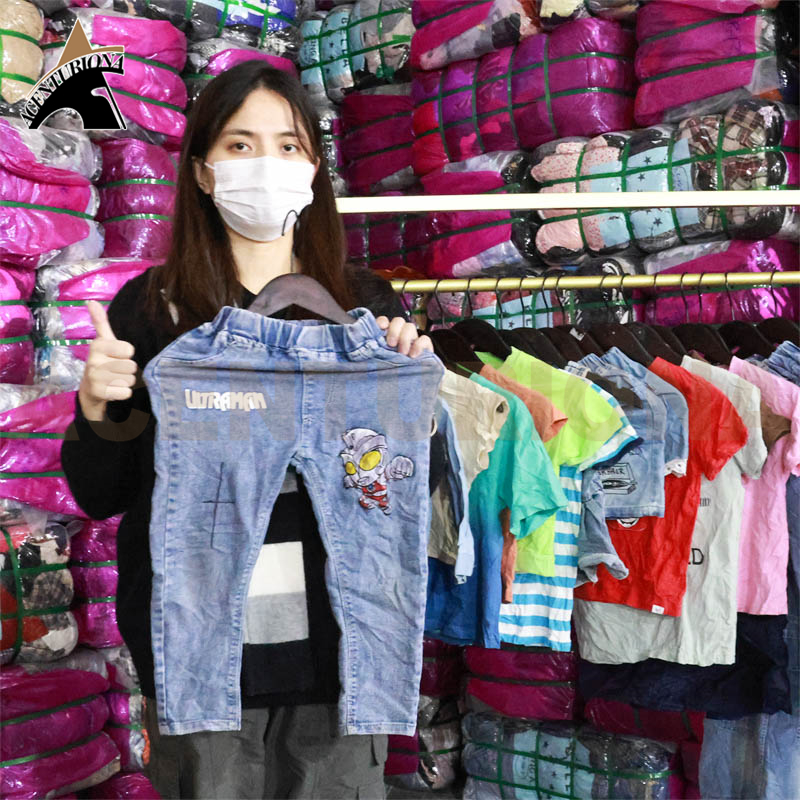 Wholesale Children Second Hand Clothing Kids Used Clothes Summer Products Ukay Ukay Bales Supplier - 图片 2