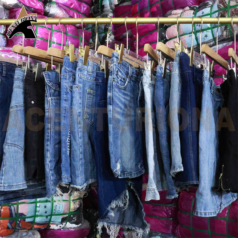 Factory Fashion Shorts Jeans Skirt Summer Style Second Hand Summer Women's Denim Skirts Sexy Girls Bales - 图片 5