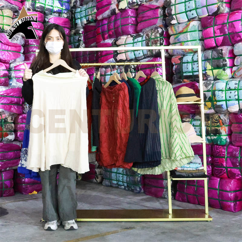 Wholesale Big Size Women's Skirts Used Clothing Bale Stock Second Hand Clothes - 图片 2